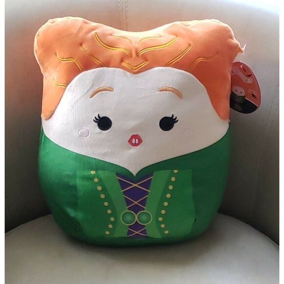 Hocus Pocus Plush Winifred Sanderson Sisters Halloween Squishmallows Disney 12” - Picture 10 of 10